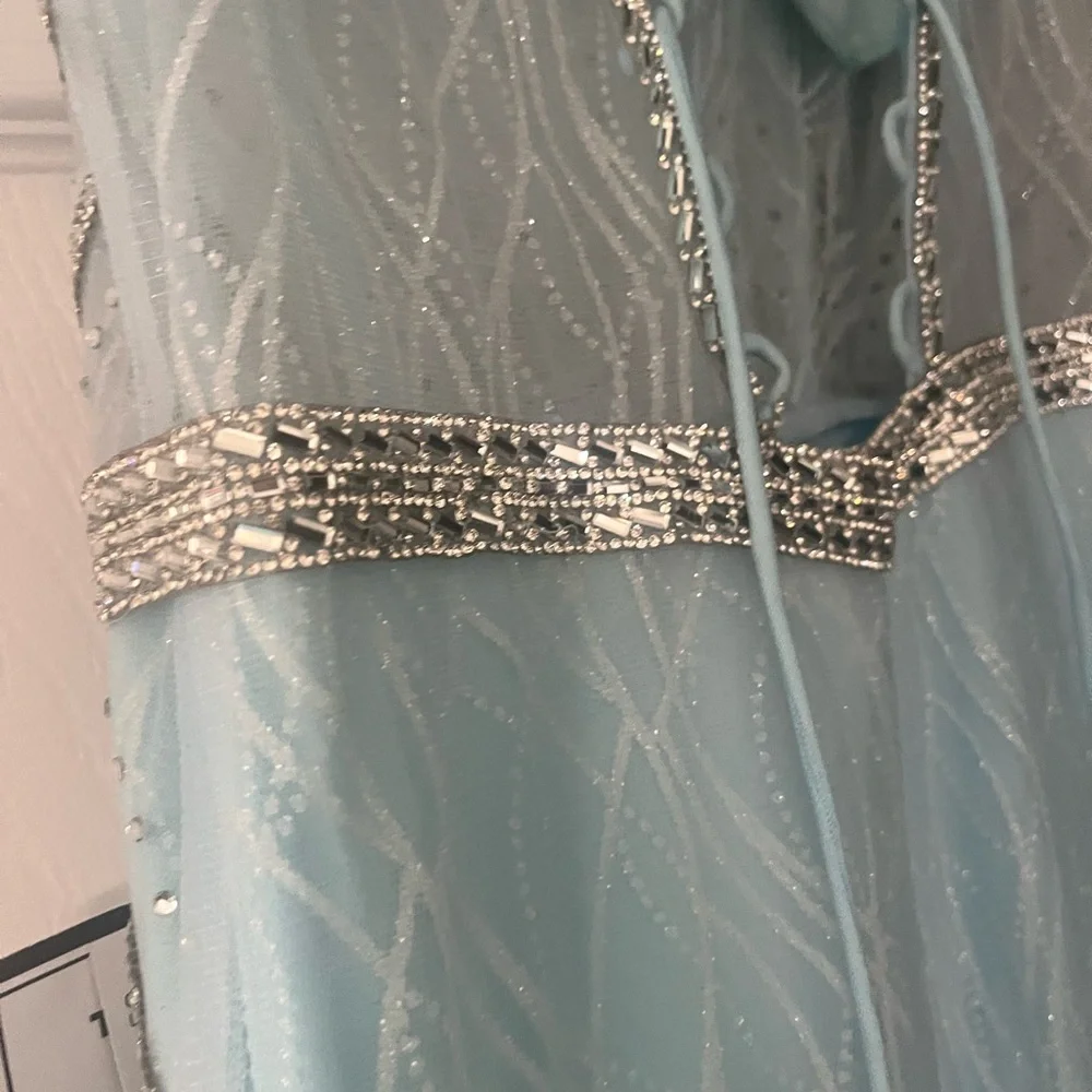 Bring the magic and beauty to prom in this b darling long fitted prom dress. - Picture 4 of 8